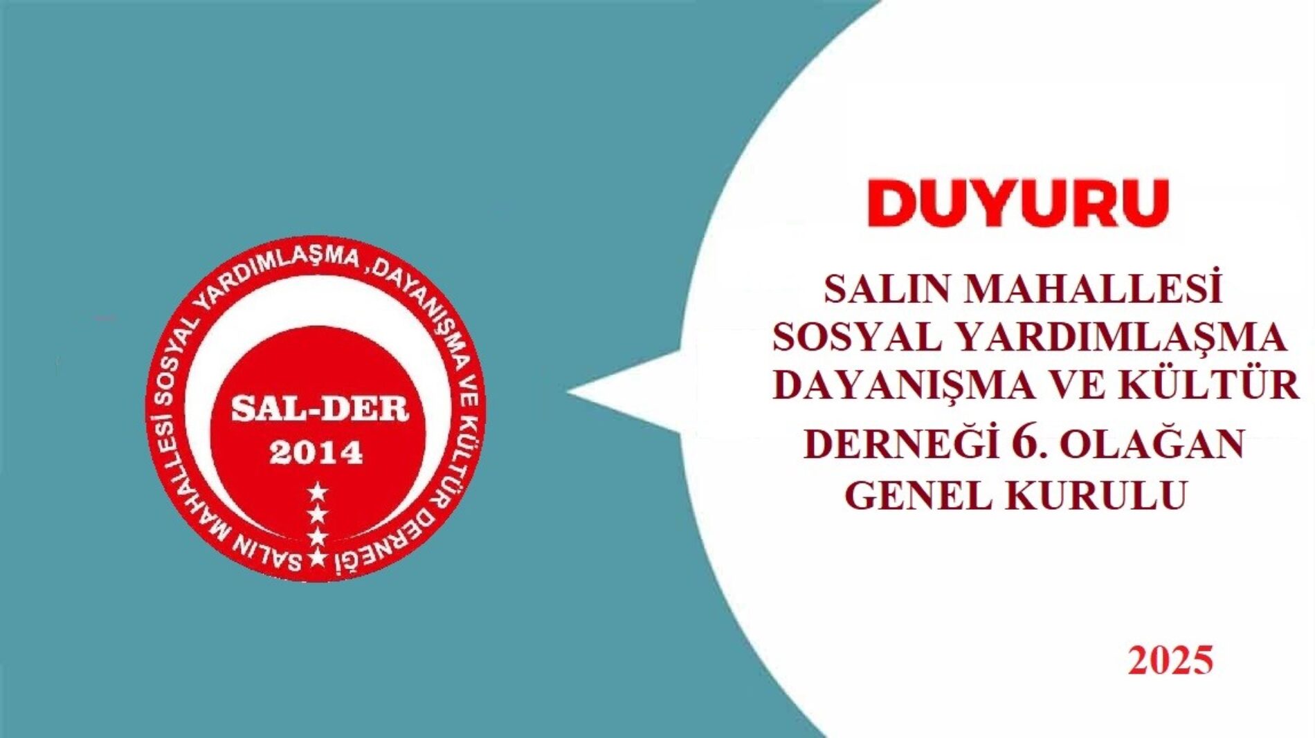 Seçimli Olağan 6. Genel Kurul İlanı